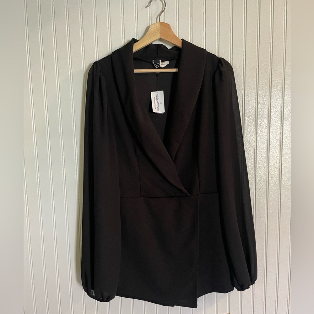 Windsor NWT Black Romper